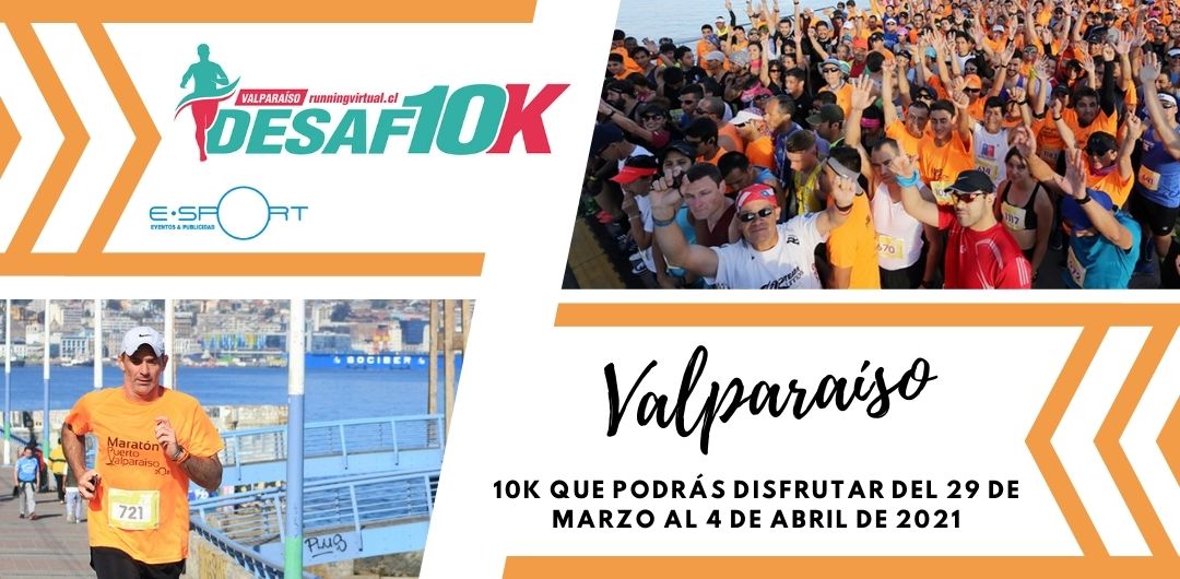 Desafío 10K Valparaíso, fechas