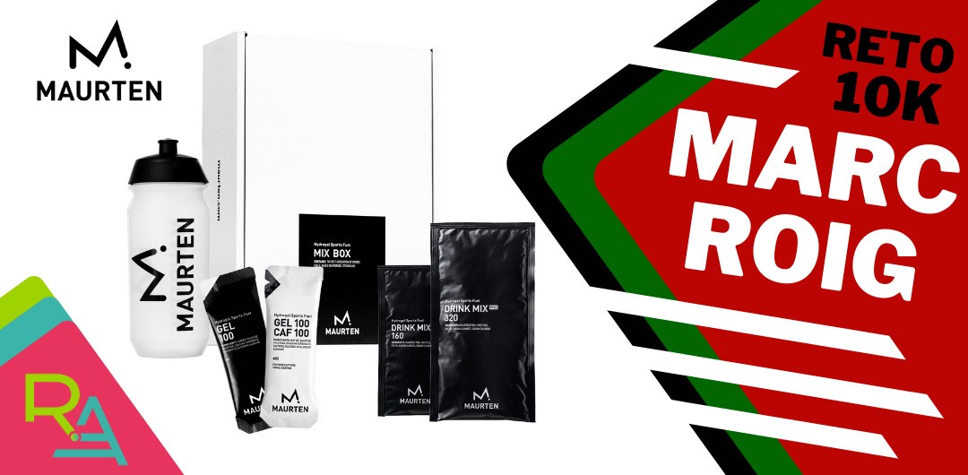 Reto virtual Marc Roig 10k, premios: Lote de productos Maurten