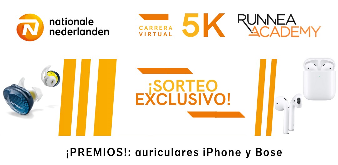 carrera virtual Tus 5km más rápidos: premios